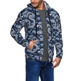 thumbnail image 2 of Kdxio Dragons Print Men Hoodies Casual Hoodies for Men with Zip Pockets Full Zip Long Sleeve Sweatshirt Sports Hooded Jacket-Large, 2 of 5