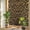 Brown, variant on Brown Leopard Print Window Privacy Film Rainbow Static Cling Stain Glass Window Film for Glass Door, Decorative Sunroof Decal Sticker for Car Bathroom 17.7"x39.3" Classic Abstract Animal Patterned