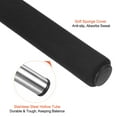 thumbnail image 4 of Uxcell Athletics Relay Track Baton Sponge Stainless Steel Race Stick , Black, 4 of 5