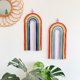 thumbnail image 5 of Decoración hogareña Gwong Rainbow Forma de pared Decoración colgante de poliéster hecha a mano Poliéster Desaeligable Boho Tapicería tejida para fiesta Gwong 21082875, 5 of 6