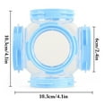 thumbnail image 3 of Plastic Hamster Tunnel Funny Breathable Mouse Tube Pipe Hamster External Pipe, 3 of 10