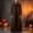 Brown, variant on Men's Jacket Plus Size Stand Collar Long Sleeve Maxi Straight Solid Double-Breasted Button Front Vintage Retro