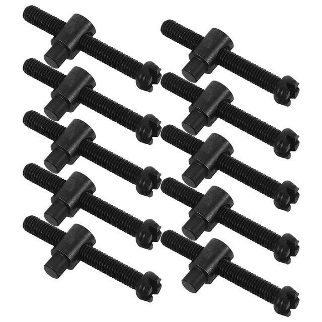 WRISTBIQUE 10Ud Tornillos De Ajuste Para De Cadena Con Material Duradero Y Negro