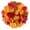 Orange1, variant on Simulation Maple Leaf 450Pcs 450 Pcs Artificial Fall Leaves Decoration Fall Leaves for Fall Decor Festival Thanksgiving Table Decorations(9 Colors)