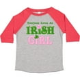 thumbnail image 3 of Inktastic Loves an Irish Girl Girls Toddler T-Shirt, 3 of 5