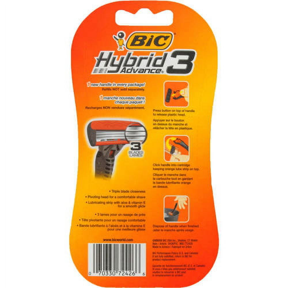 Bic Hybrid Advance Bic Hybrid 3 Advance 5ct Shaver