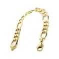 thumbnail image 2 of Gold Bracelet Solid Figaro 10K/14K, 2 of 5
