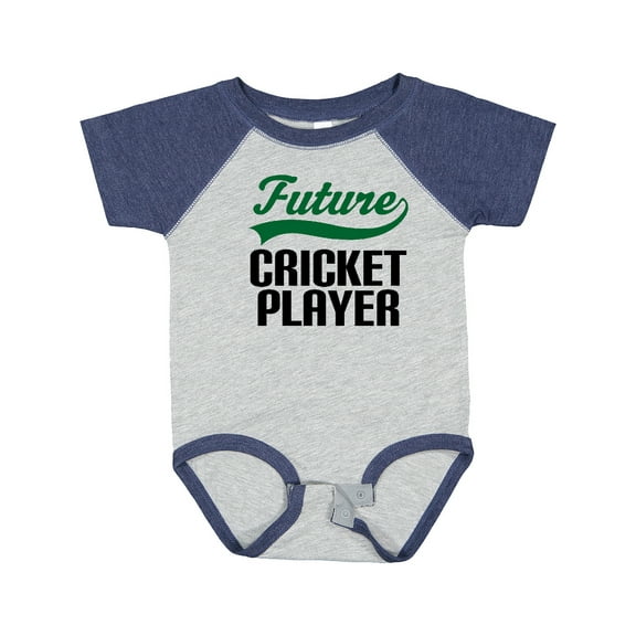 Inktastic Future Cricket Player Boys Baby Bodysuit