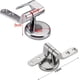 thumbnail image 2 of 1 par de montajes de bisagra de asiento de inodoro de aleación de Zinc con pernos, tornillos y tuercas, tapa de inodoro de ajuste superior, bisagra, pieza de repuesto para inodoro, 2 of 5