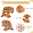 thumbnail image 5 of Minilps Pet Toy Dachshund #640 with Collar Accessory,Collectible Mini Toy Figurines, 5 of 9