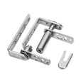 thumbnail image 1 of 2pack Cafe Door Hinges,304 Stainless Steel Swinging Door Hardware Saloon Door Hinges,self Closing,for Swinging Door-m, 1 of 5