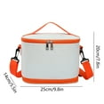 thumbnail image 2 of Pxyqht Insulated Lunch Bag, Portable Lunch Box, Multi-Compartment Tote for Work, Picnic, Beach, 2 of 6