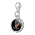 thumbnail image 2 of Robots Are Metal Rock Funny Humor Antiqued Bracelet Pendant Zipper Pull Charm with Lobster Clasp, 2 of 5