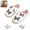 Pink, variant on Slippers for Women Bedroom Cute Butterfly Embroidery Slippers Soft Plush Non-Slip Shoes(Light Purple)