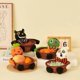 thumbnail image 2 of Halloween Candy Storage Basket Rattan Basket Pumpkin Ghost Candy Basket Halloween Decoration Candy Bowl Dish Halloween Sugar Container, 2 of 4