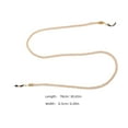 thumbnail image 2 of WRITWAA Lanyard Beige Para Gafas Con Cadena Ajustable Y Simple Para Proteger Lentes Y Auriculares, 2 of 8