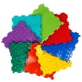 thumbnail image 2 of Ortodon Baby Module Sensory Mat 8 Pieces Orthopedic Puzzle Mats for Foot Massage Game Mat Massage Sensory Mat Puzzle Floor Mat, Multicolor, 2 of 18