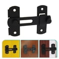 thumbnail image 2 of Stainless Steel Door Lock for Home Use Black Heavy Duty Security Lock 2pcs, 2 of 10
