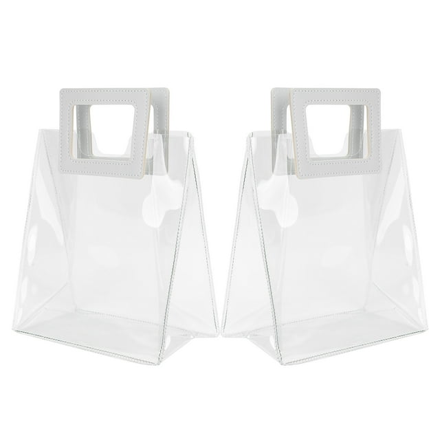 Bolsas de Regalo de 2pcs Bolsos de Regalo Transparentes.
