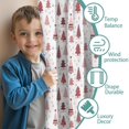thumbnail image 3 of Blackout Kids Curtains,Pink Christmas Tree Pattern Childrens Insulated Curtains Set Of 2,Bedroom Essentials,Toddler Room Decor 42"x54", 3 of 5