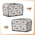thumbnail image 3 of Haiem Halloween Dachshund Print Toaster Covers 2 Slice Wide Slot,Bread Dust Cover & Fingerprint Protection,Bread Machine Cover,Appliance Covers, 3 of 7