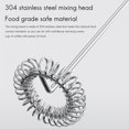 thumbnail image 5 of Electric Coffee Mixer Rechargeable Milk Shaker Maker Frother Foamer Egg Beater Hand Held Blender, 5 of 5