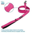 thumbnail image 2 of Best Pet Supplies Voyager Step-in Lock Dog Harness with Reflective Leash and Neoprene Handle, Fuchsia, Size S, 2 of 7