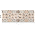 thumbnail image 7 of Beige Boho Ethnic Geometric Pattern Kitchen Rug Mat,Kitchen Runner Rugs Non Skid Washable,Decorative Kitchen Floor Mats for Kitchen,Sink,Laundry,17"x47.2", 7 of 7