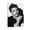 Frame-style, variant on Actor Pedro Pascal Black And White Poster Canvas Wall Art Prints Poster Gifts Photo Picture Painting Posters Room Decor Home Decorative 12x18inch(30x45cm)