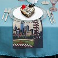 thumbnail image 4 of Skyline Cloth Napkins Hotel, Home, Banquet Atmosphere Embellishment Polyester Dinner Napkin, 4 of 7
