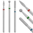 thumbnail image 1 of Brocas para cutículas Difenni, brocas para cutículas para uñas, 3 uds., brocas de diamante para uñas para lima de uñas eléctrica de 3/32 pulgadas, herramienta de pedicura, 1 of 5