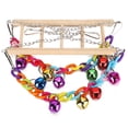 thumbnail image 1 of Funny  Hanging Bridge, Safely  Swing Bridge, For Stand Play Small Birds Small Parrots, 1 of 8