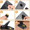 thumbnail image 4 of 10 trampas para ratones (tamaño pequeño: 11,2*4,8*5,6 cm), trampas para ratones reutilizables, trampas para ratones higiénicas eficaces, contenedor de cebo extraíble, trampas para ratones de alta sen, 4 of 5