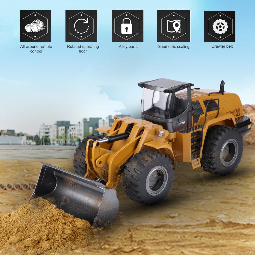 1//14 HUINA583 Remote Control RC Truck Excavator Car Engineering Crawler Vehicle