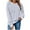 Gray, variant on ZyeKqe Crewneck Sweatshirts for Women Casual Loose Soft Long Sleeve Pullover Tops Solid Color T-Shirts Fall Outfits