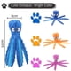 thumbnail image 2 of Juguete interactivo para perros chirriantes, sin relleno, con forma de pulpo y papel arrugado para perros medianos y grandes., 2 of 5