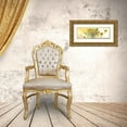 thumbnail image 3 of Charest, Doris 18x9 Gold Ornate Wood Framed with Double Matting Museum Art Print Titled - Sun Kissed Sunflowers, 3 of 4