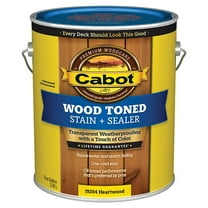 Wood Toned Deck & Siding Stain, Heartwood, 1-Gal.