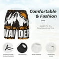 thumbnail image 4 of Kdxio Not All Who Wander Are Lost4 Print Men'S Swim Trunks With Compression Liner 7 Inch Inseam Quick Dry Swim Shorts, 4 of 7