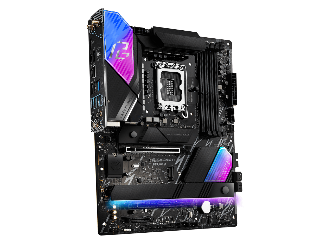 ASRock Z890 Lightning WiFi LGA 1851 Intel Z890 ATX Motherboard