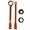 Orange, variant on Motorbike Tire Removal Installation Tool 13/22/27/32mm Tire Change Set Aluminum Lever Wrench Motorcycle Tyre