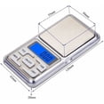 thumbnail image 2 of Digital Pocket Scale, Mini Scale 100g to 0.01g, Portable Weighing LCD Display, for Kitchen, Jewelry, Medicine, Coffee, Yeast, Tea, Jewelry and Small Packaging, 2 of 5