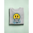 thumbnail image 3 of Sensei Emoji Dojo - Wise Master Retro Graphic Men's Sweatshirt, 3 of 4