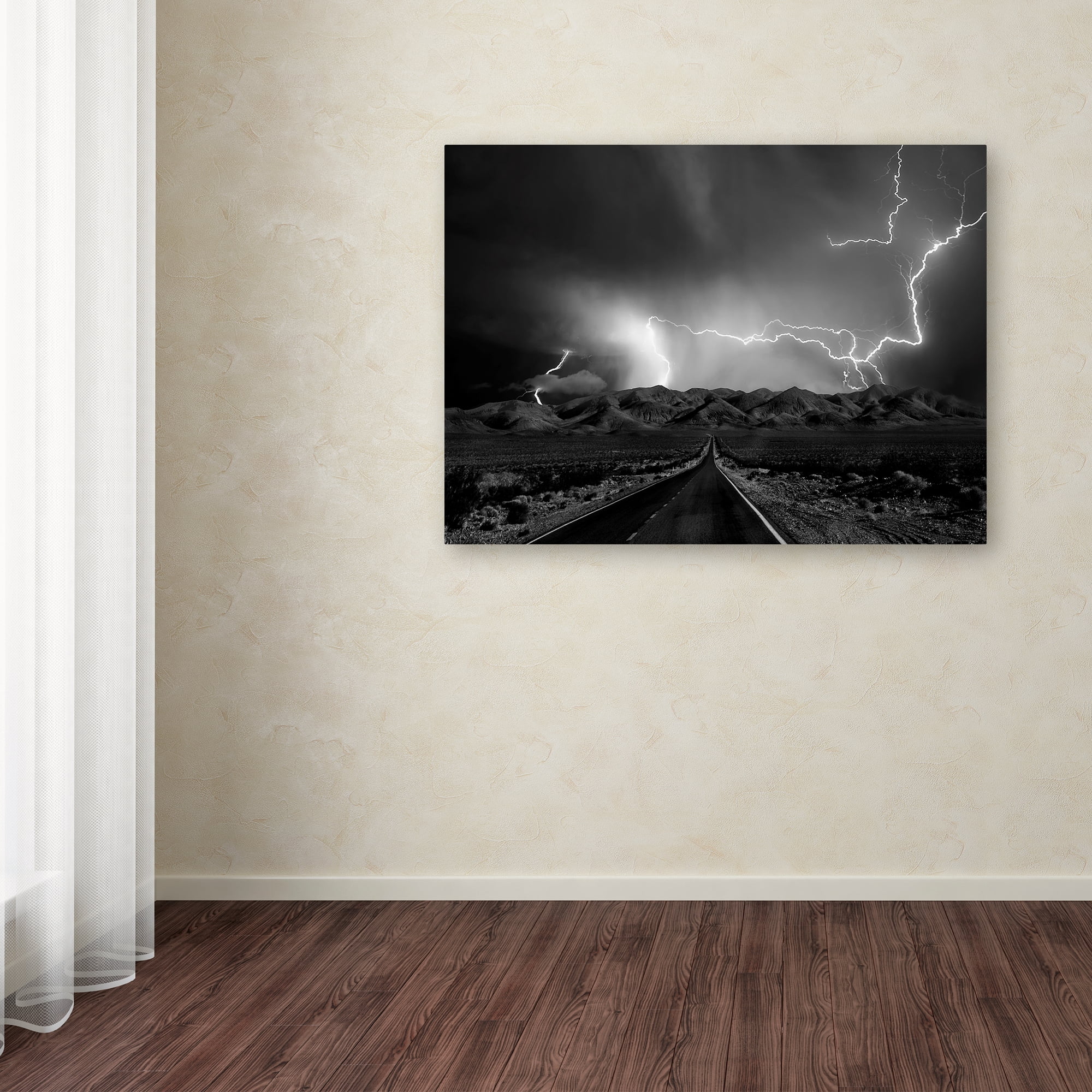 Trademark Fine Art 'On The Road With The Thunder Gods' Canvas Art by Yvette Depaepe