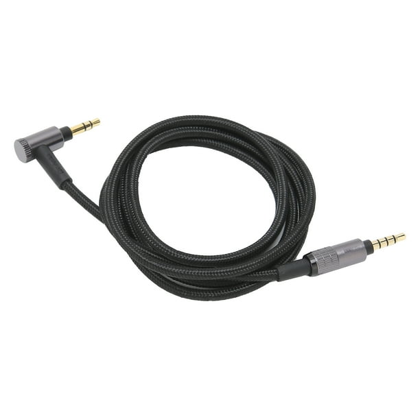 Cable de audio, cable de audio de 3,5 mm a cable auxiliar, cable para auriculares, rendimiento potente