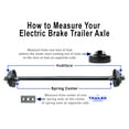 thumbnail image 2 of 7000 lb TK Tandem Axle Heavy Duty Kit with Suspension - 14K Capacity, 85" Hubface 70" Spring Center, 2 of 6