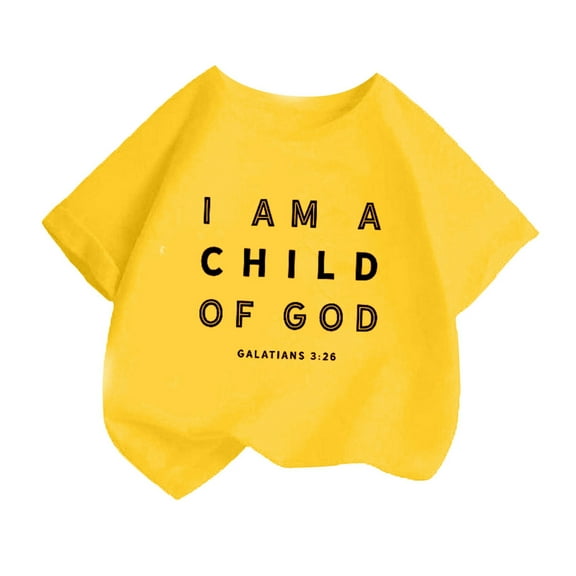 Kids Shirts For Girls Letter Short Sleeve Shirts For Girls Trendy Girls Summer Shirts Little Girls Clothes 4-6 Years Cute Girl Clothing