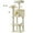 Beige, variant on CONCETTA 44in Multi Level Cat Tree Tower,Cat Scratching Posts with Large Top Perch and Hammock,Pink