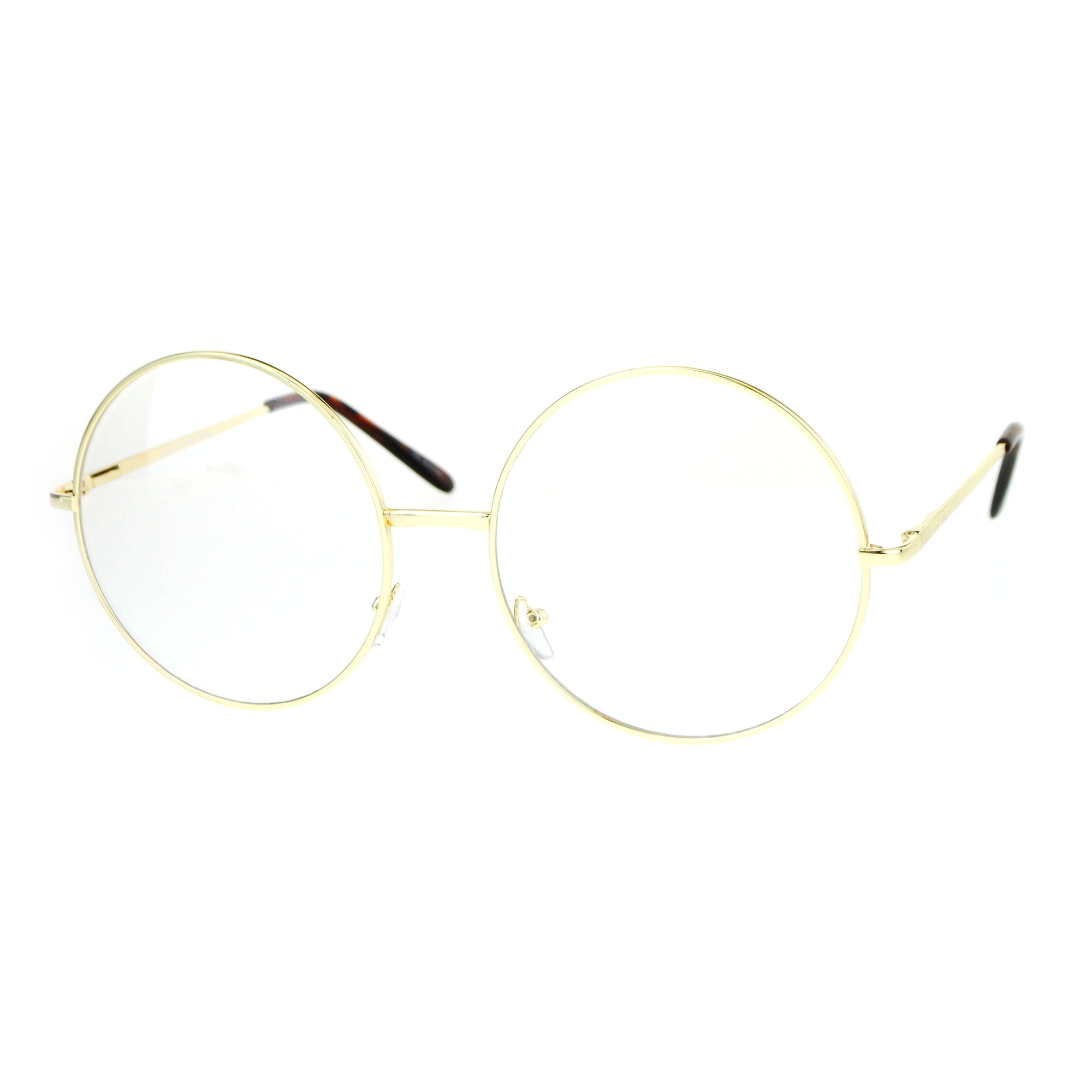 gold circle glasses