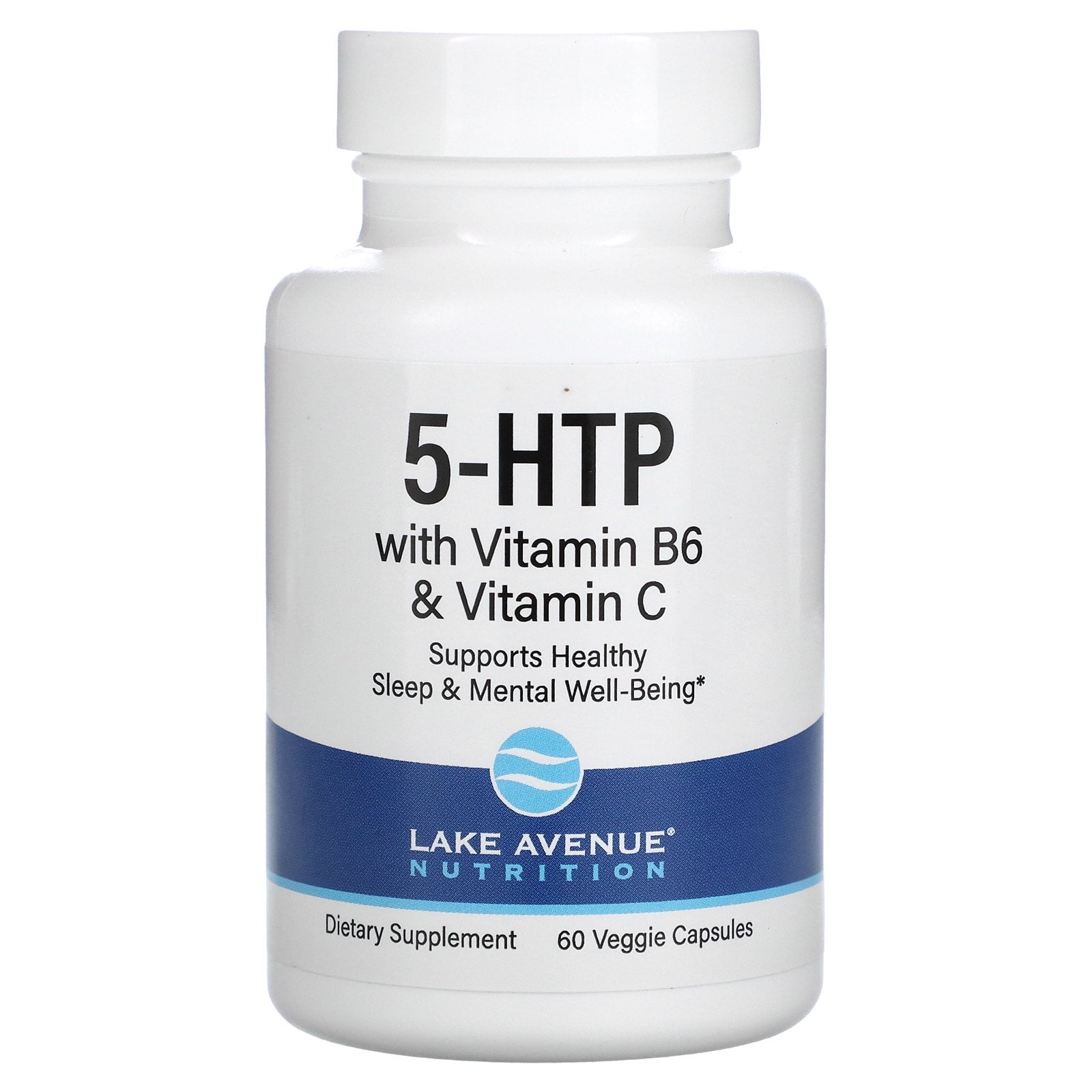 5HTP with Vitamin B6 & Vitamin C, 60 Veggie Capsules, Lake Avenue